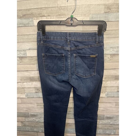 Women’s White House Black market denim jeans skinny dark wash size 0 - Picture 6 of 10